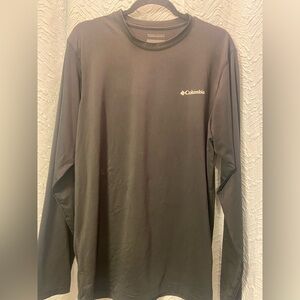 Columbia Black Omni-Wick Long Sleeve Shirt